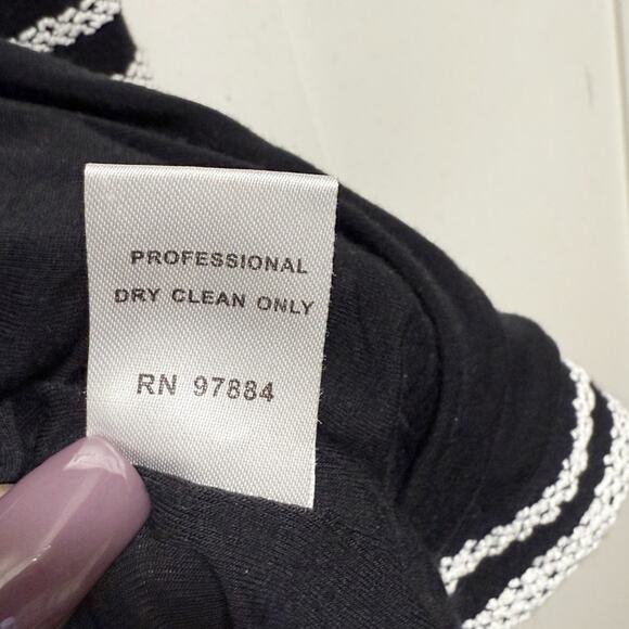 Tart Collections Black White Striped Belted Cardigan Women’s XS - Picture 13 of 13